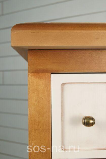 Рабочий стол "Aquarelle Birch" темный