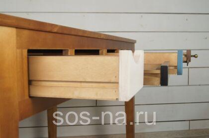 Рабочий стол "Aquarelle Birch" темный