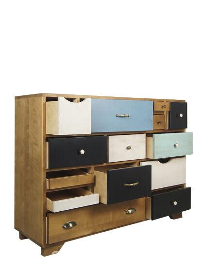 Комод "Aquarelle Birch" 14 ящиков