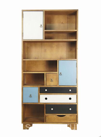 Стеллаж "Aquarelle Birch" RE-17ETG/4