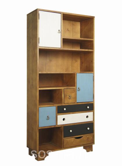 Стеллаж "Aquarelle Birch" RE-17ETG/4