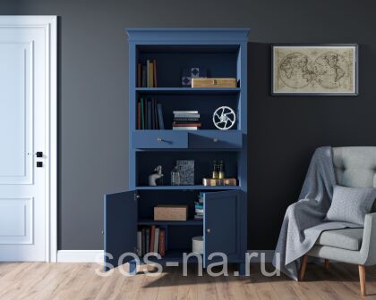 Стеллаж "Jules Verne" с дверками JV30ETGB