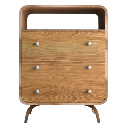 Высокий комод "Ellipse" с тремя ящиками EL04Y