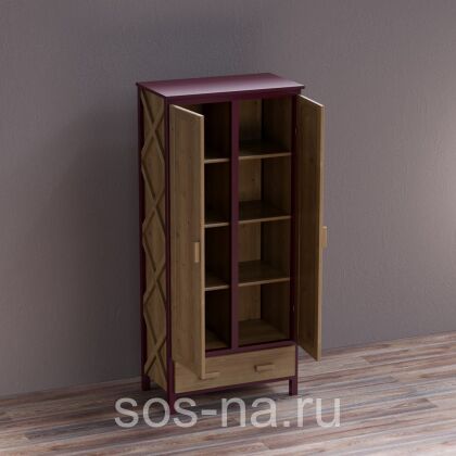 Шкаф двухстворчатый Армо с полками