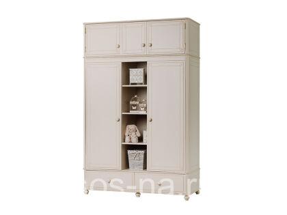 Шкаф Бетти 3-ств №1 с антресолью