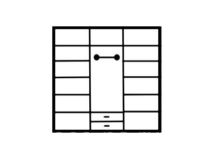 Шкаф Арредо 3-х створчатый