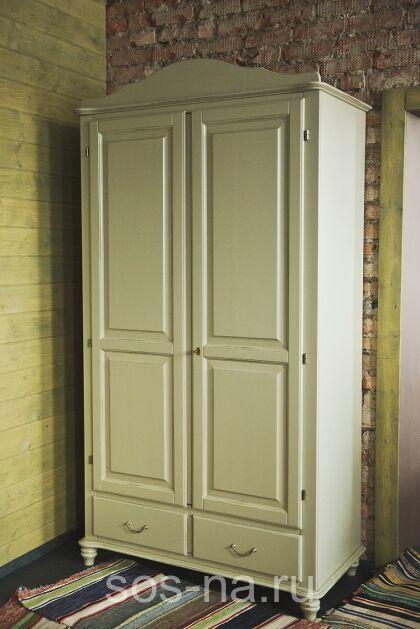 Шкаф 2-х створчатый Скандия комби. с ящиками