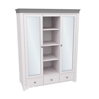 Шкаф Бейли с 2-мя зеркальными дверями и полками