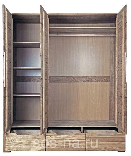 Шкаф 3х-ств Riva