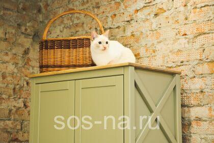 Шкаф 2-х ств. Армо комбинированный (полки+штанга)