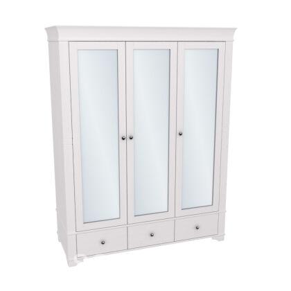 Шкаф 3х дверный с зеркальными дверями Бейли