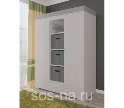 Шкаф Бейли с 2я дверями и полками