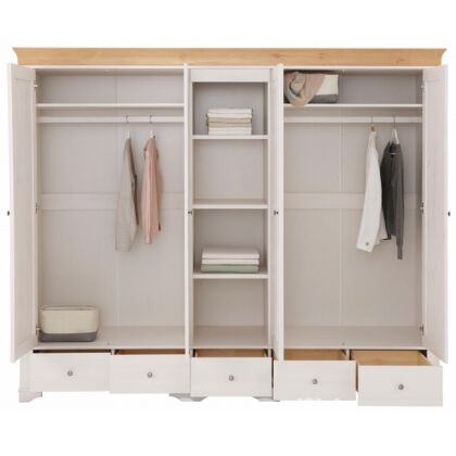 Шкаф 5-ти дверный с 5 глухими дверями Бейли