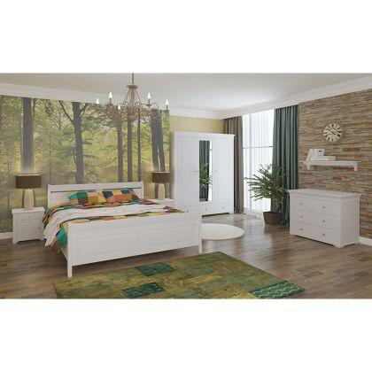 Шкаф 3х дверный Бейли с зеркалом