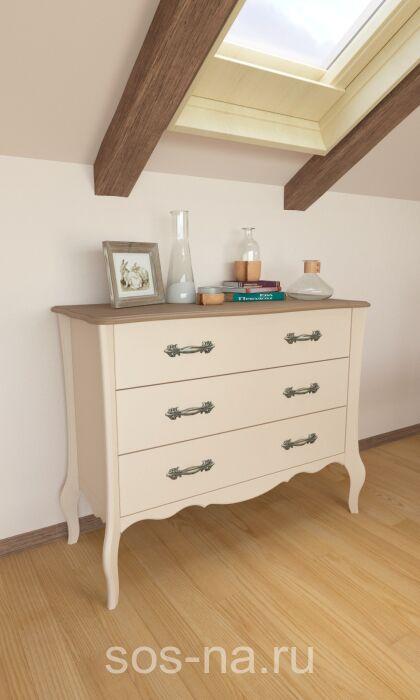 Комод Лебо с 3 ящиками