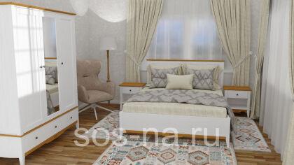 Шкаф для одежды Пенни 33 с зеркалом