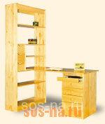 Стол-стеллаж письменный Генрих