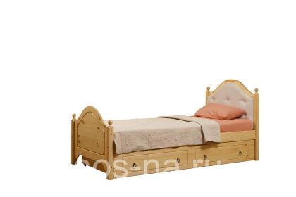 Кровать К2 мягкая с ящиками