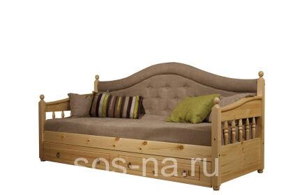 Тахта F3 мягкая с ящиками