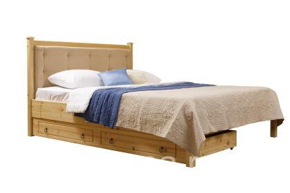 Кровать Дания мягкая 1/1 с ящиками