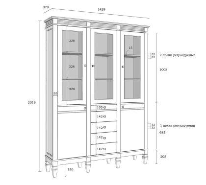 Стеллаж Ольса 303/214