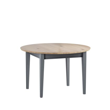 Обеденный стол Сканди (круглый) 110/145