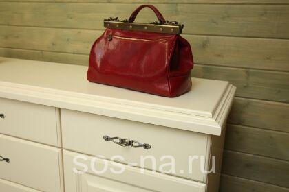 Тумба Брусно 2 двери 7 ящиков