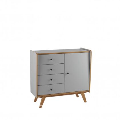 Тумба Винтаж с 1 дверью и 4 ящиками