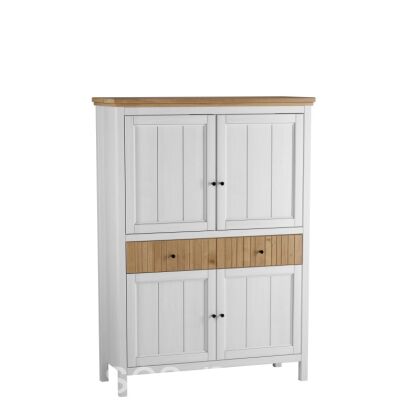 Тумба Сканди с ящиками (4 глухие двери)