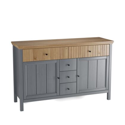 Тумба Сканди 232 (2 глухих двери и ящики)