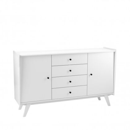 Тумба Винтаж с 2 дверьми и 4 ящиками