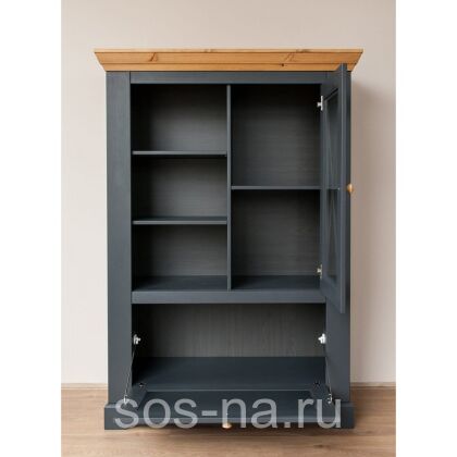 Комод Форест Графит 2 двери и полки