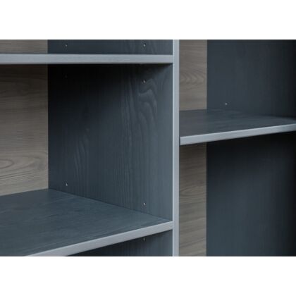 Комод Форест Графит 2 двери и полки