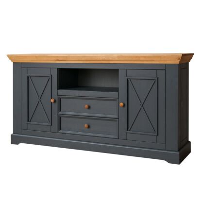 Комод Форест Графит с нишей, 2 дверьми и 2 ящиками