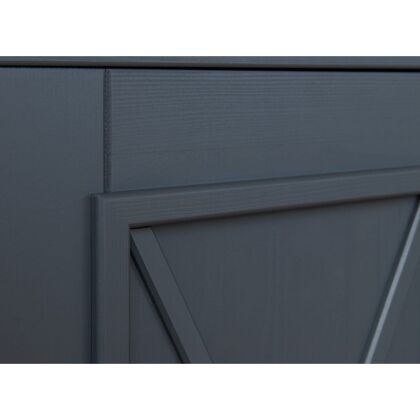 Комод Форест Графит с нишей, 2 дверьми и 2 ящиками
