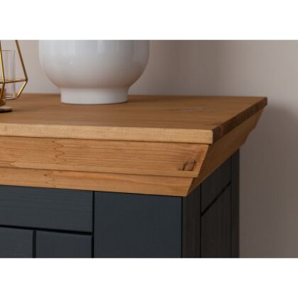 Комод Форест Графит с нишей, 2 дверьми и 2 ящиками