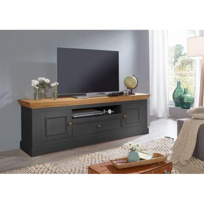 Тумба под ТВ Форест Графит 2 двери и 1 ящик