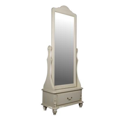 Тумба "Скандия" с зеркалом поворотным