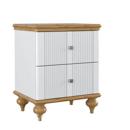 Прикроватная тумба Рандеву 02 из массива сосны