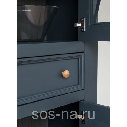 Шкаф для посуды Форест Графит (широкий) 4 двери и 1 ящик