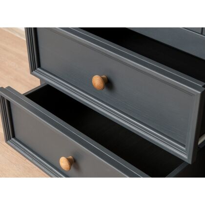 Шкаф для посуды Форест Графит (узкий) 1 дверь и 2 ящика