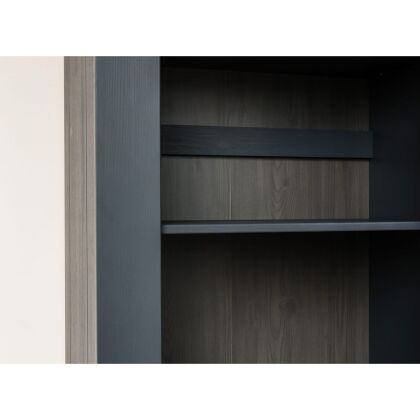 Шкаф для посуды Форест Графит (узкий) 1 дверь и 2 ящика