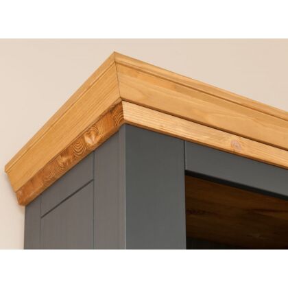 Шкаф для посуды Форест Графит (узкий) 1 дверь и 2 ящика