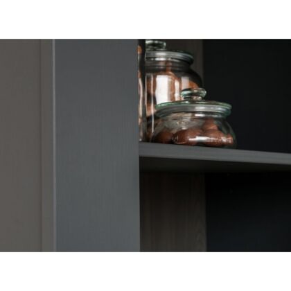 Шкаф для посуды Форест Графит (узкий) 1 дверь и 2 ящика