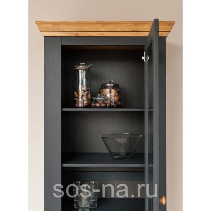 Шкаф для посуды Форест Графит (узкий) 1 дверь и 2 ящика