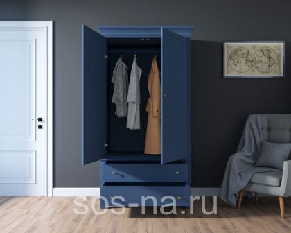 Шкаф двухстворчатый "Jules Verne" JV27ETGB