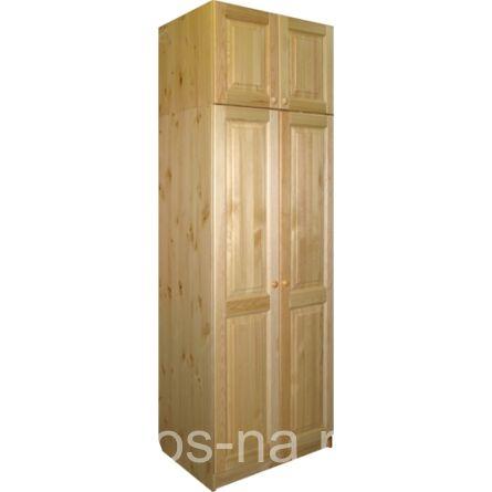 Шкаф Оскар двухдверный комбинированный