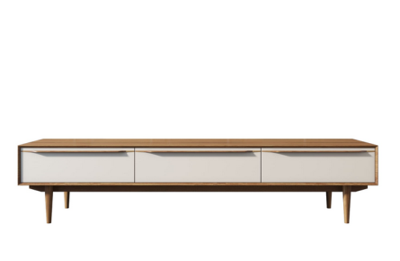 Консоль под TV "Bruni white" с ящиками BR-21WH