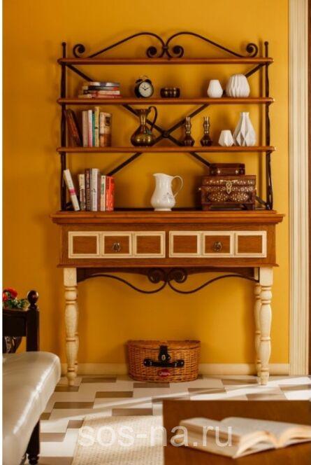 Комод с кованой граверсой Валенсия 2-75