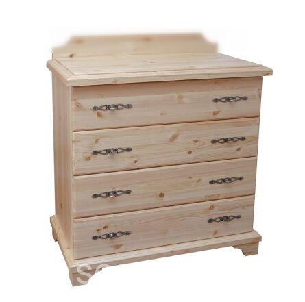 Комод 4 ящ (без короны) Брусно-М